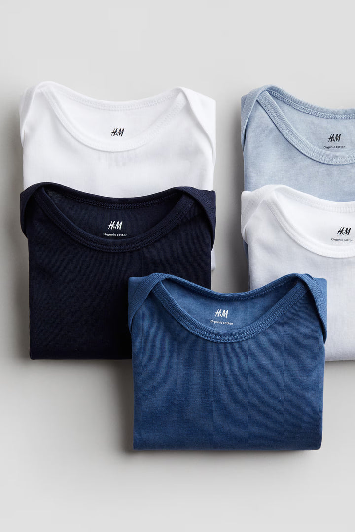 H&M 5-pack Cotton Bodysuits