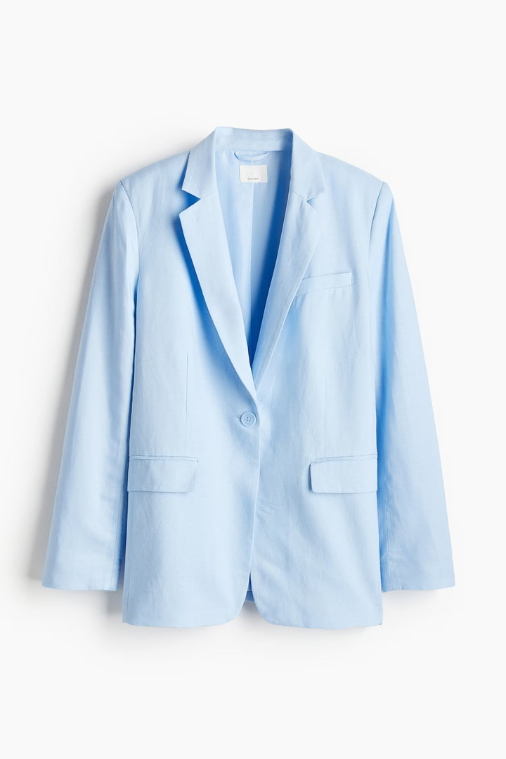 H&M Linen-blend Blazer