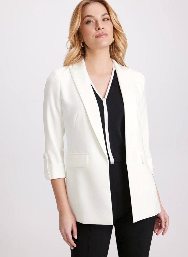 LAURA Open-Front Longline Blazer