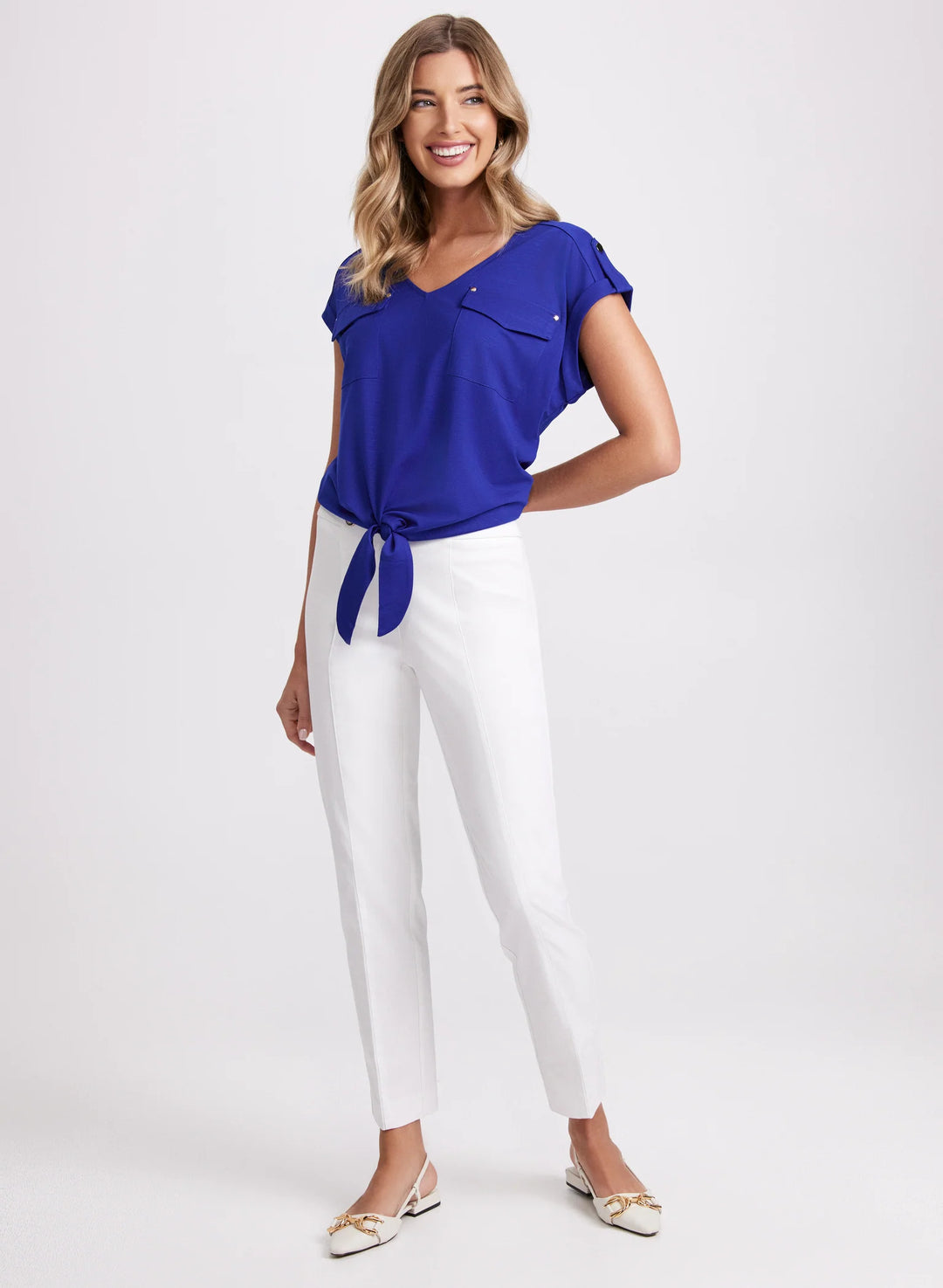 LAURA Sofia Slim-Leg Pants - Short