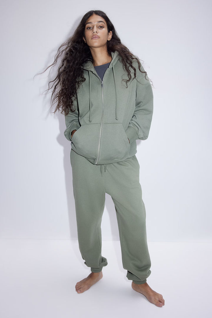 H&M Oversized Hooded Jacket
