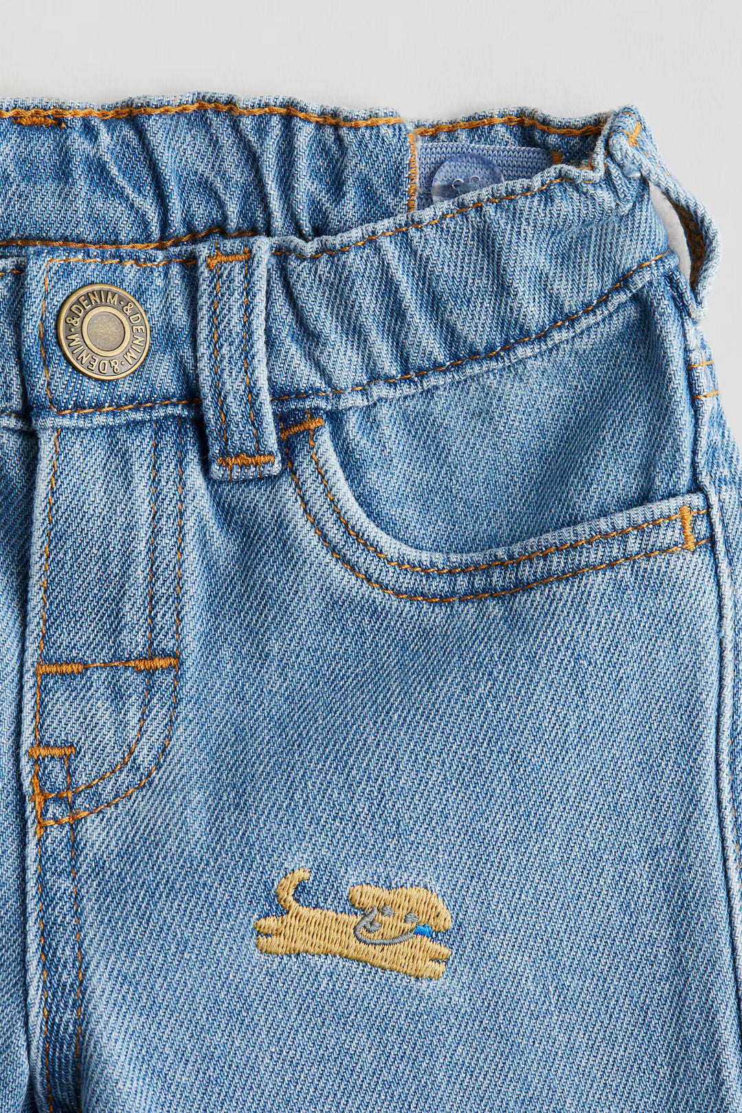 H&M Embroidery-Detail Jeans