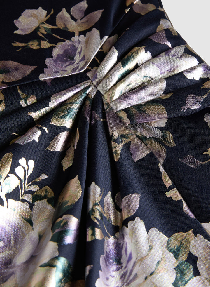 LAURA Rose Ruched Dress