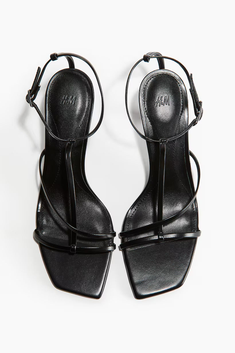 H&M Heeled Strappy Sandals