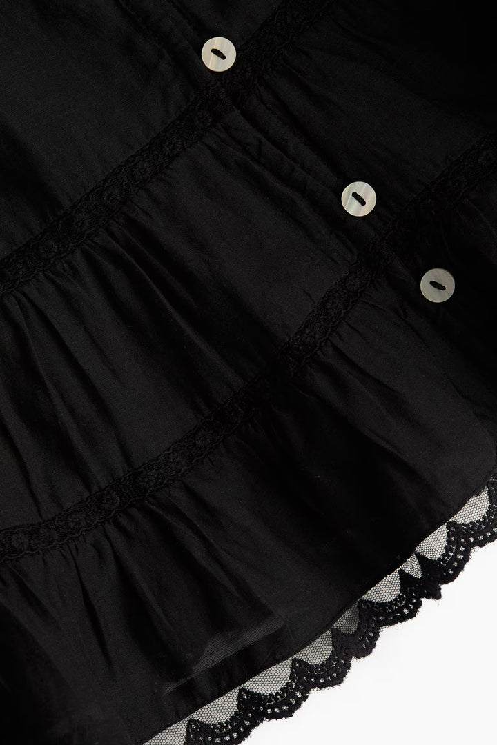 H&M Blouse with Pintucks