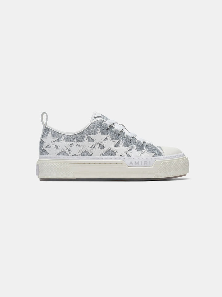 AMIRI WOMEN'S GLITTER STARS COURT LOW