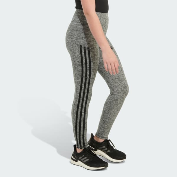 adidas 3-Stripes Mélange Cellphone Pocket Leggings