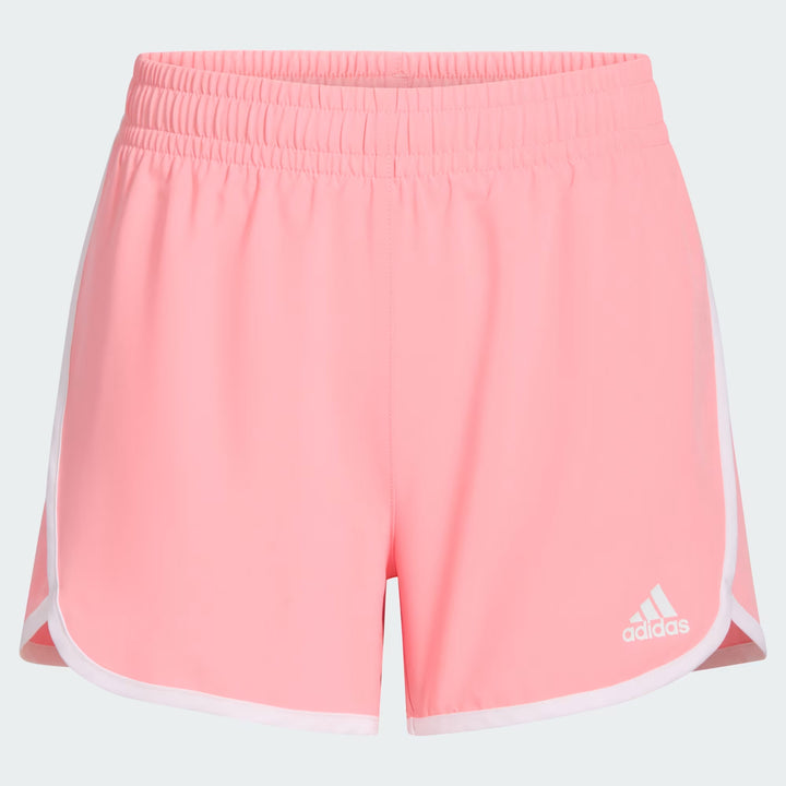 Adidas Elastic Waistband Woven Shorts with Binding