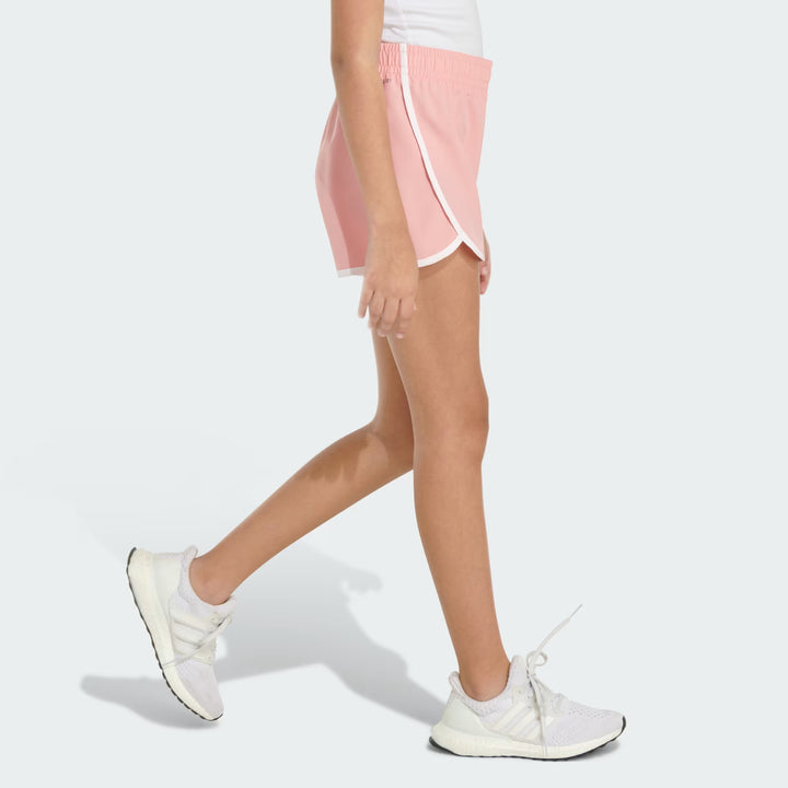 Adidas Elastic Waistband Woven Shorts with Binding