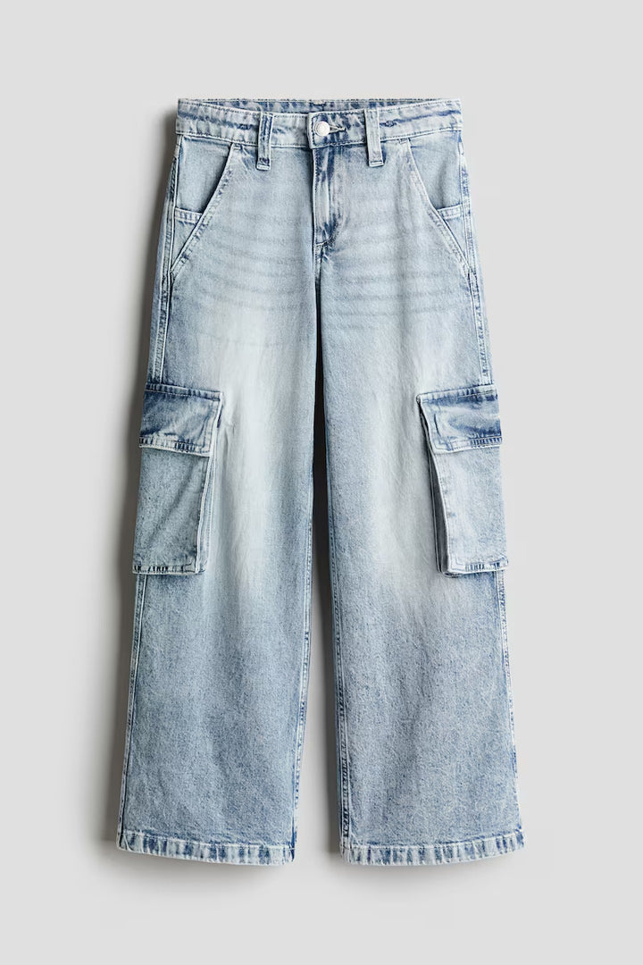 H&M Denim Cargo Pants