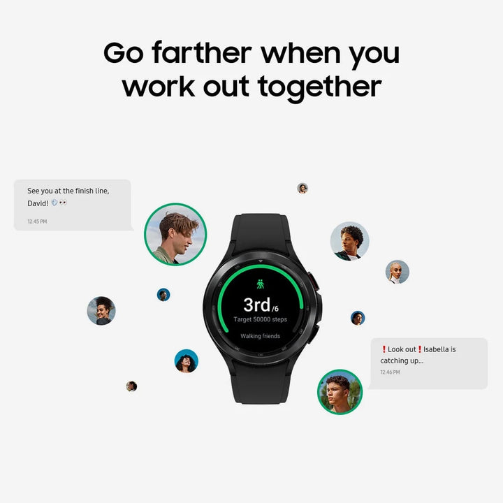 SAMSUNG Galaxy Watch 4 Classic - 46mm BT - Silver - SM-R890NZSAXAA