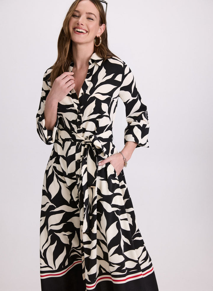 LAURA Floral Midi Dress