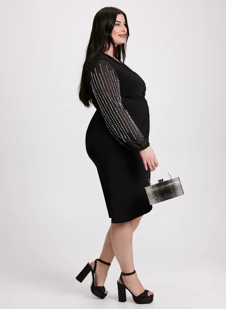 LAURA Joseph Ribkoff - Wrap-Style Dress