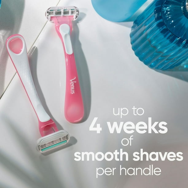 Gillette Venus Sensitive Women's Disposable Razor, 3CT