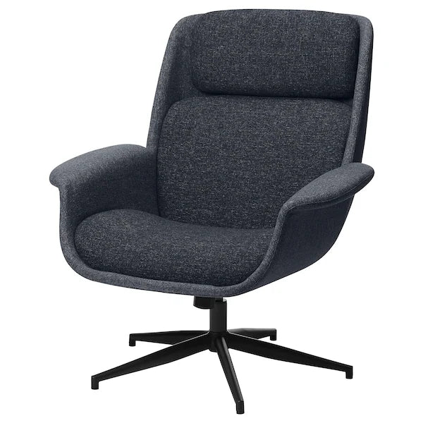 IKEA ÄLEBY Swivel chair, Gunnared medium gray/dark gray