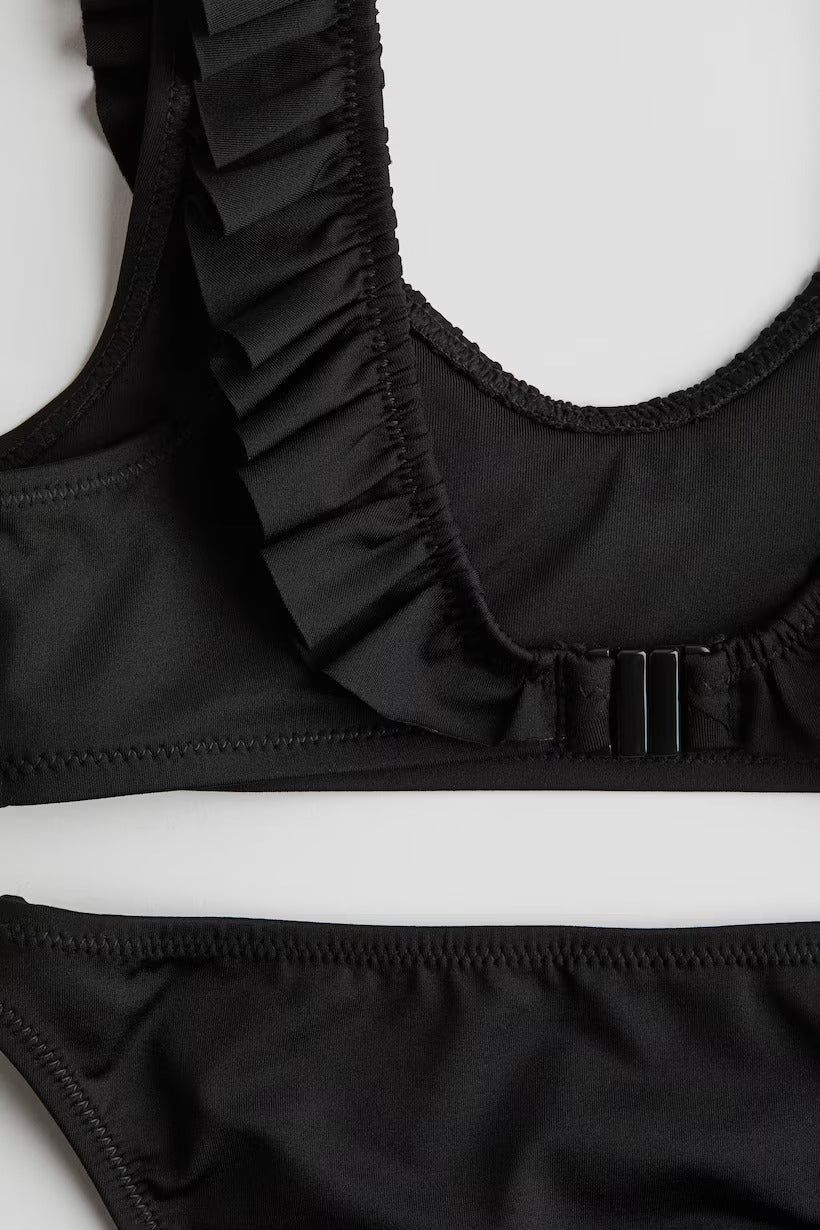 H&M Ruffle-Trimmed Two-Piece Swimsuit