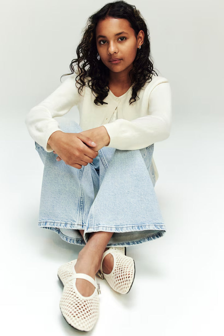 H&M Baggy Fit Bootcut Leg Jeans