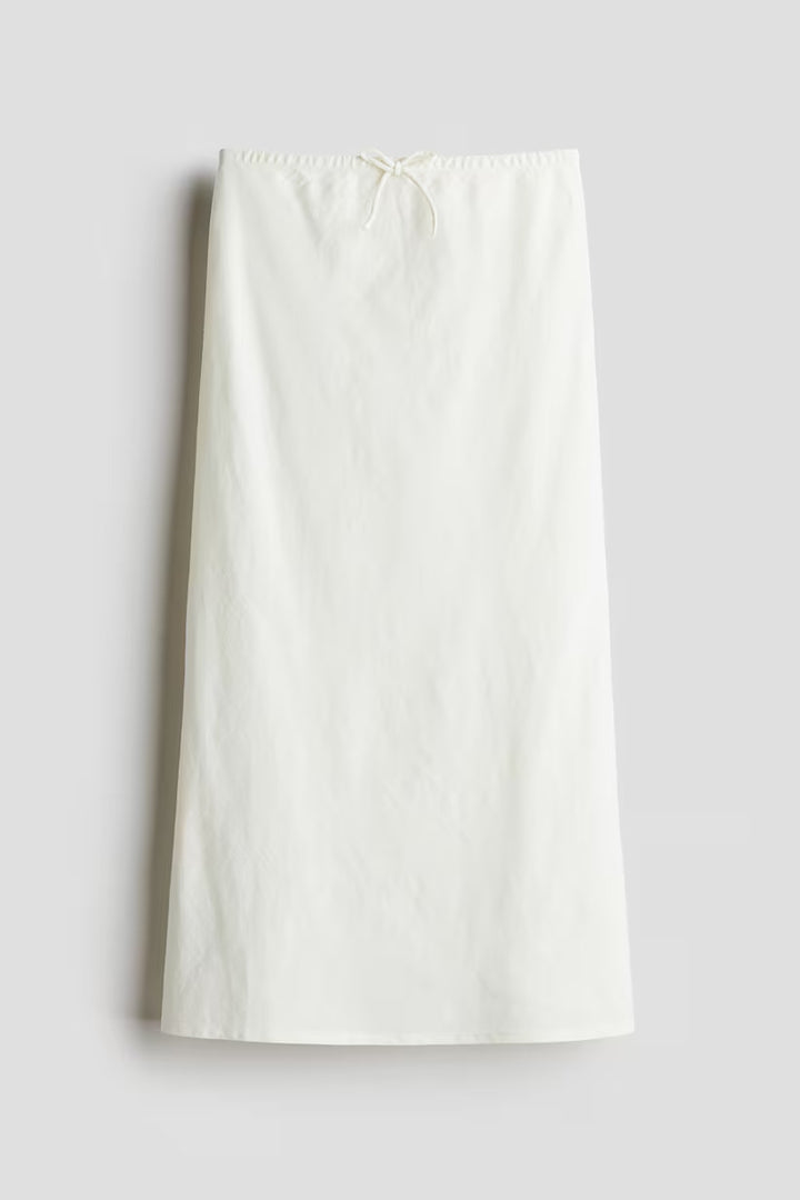 H&M Linen Blend Skirt
