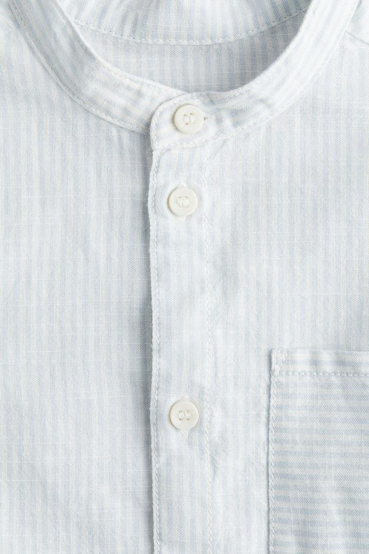 H&M Cotton Henley Shirt