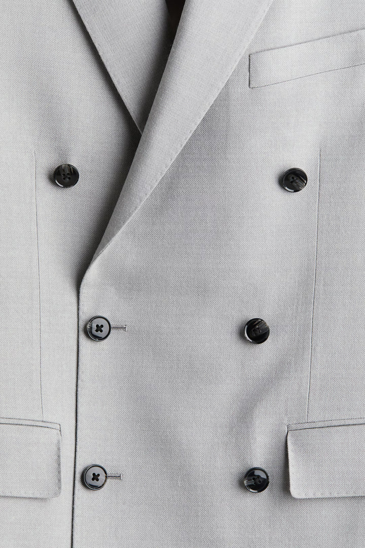 H&M Regular-Fit Double-Breasted Jacket