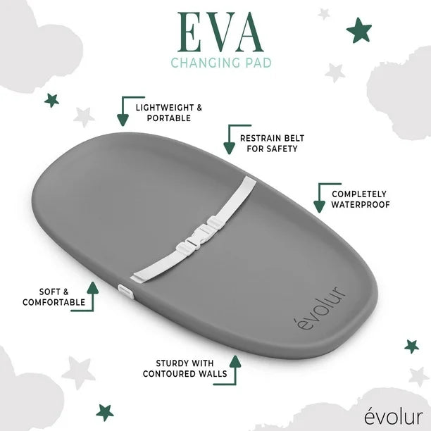 Evolur Eva Changing Pad, Lightweight and Portable