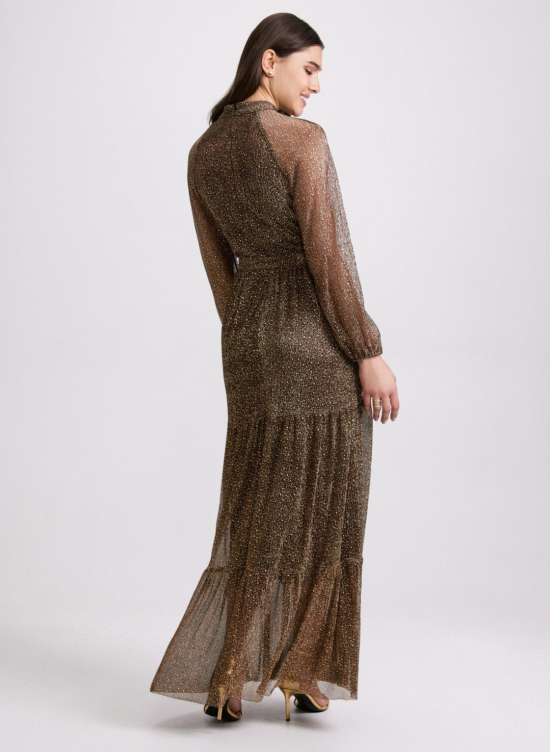 LAURA Lurex Maxi Dress