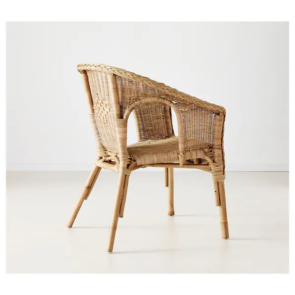 IKEA AGEN Armchair, rattan/bamboo