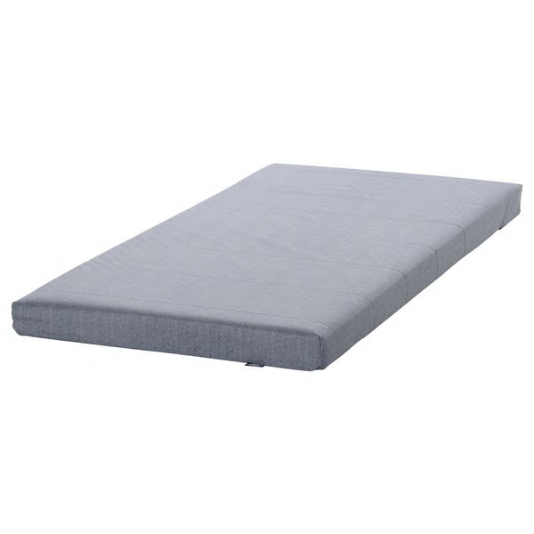IKEA ÅGOTNES Foam mattress, firm/light blue, Twin