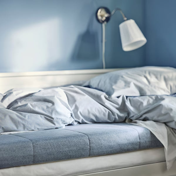 IKEA ÅGOTNES Foam mattress, firm/light blue, Full