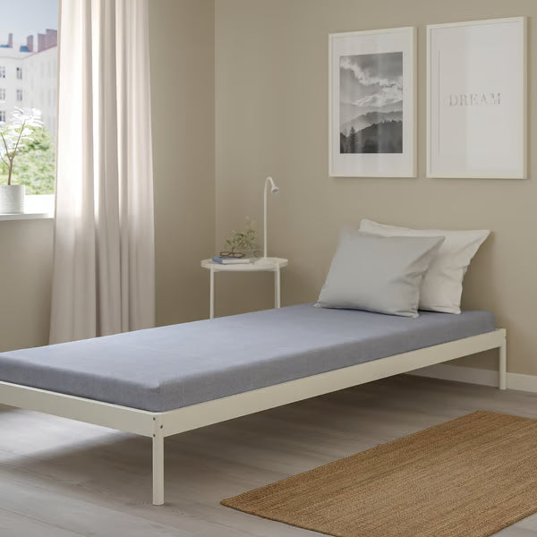 IKEA ÅGOTNES Foam mattress, firm/light blue, Twin