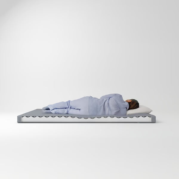 IKEA ÅGOTNES Foam mattress, firm/light blue, Full