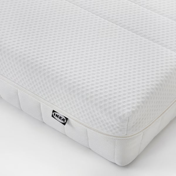 IKEA ÅKREHAMN Foam mattress, medium firm/white, Twin