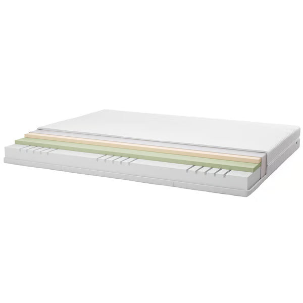 IKEA ÅKREHAMN Foam mattress, medium firm/white, Twin