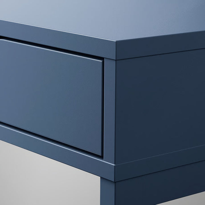 IKEA ALEX Desk, black-blue, 52x22 7/8 "