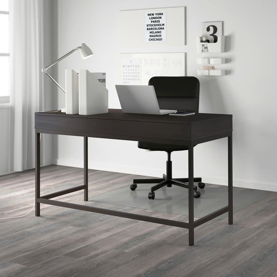IKEA ALEX Desk, black-blue, 52x22 7/8 "