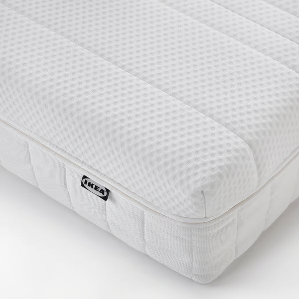 IKEA ÅNNELAND Hybrid mattress, plush/white, King