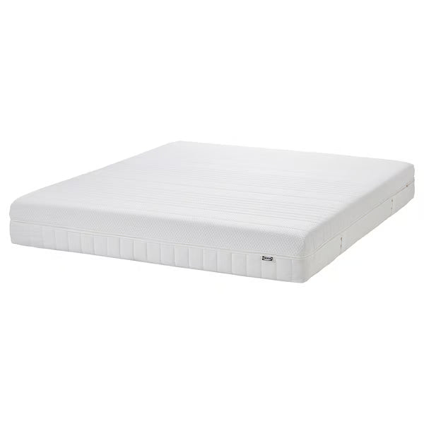 IKEA ÅNNELAND Hybrid mattress, plush/white, King