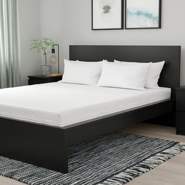 IKEA ÅNNELAND Hybrid mattress, plush/white, Full