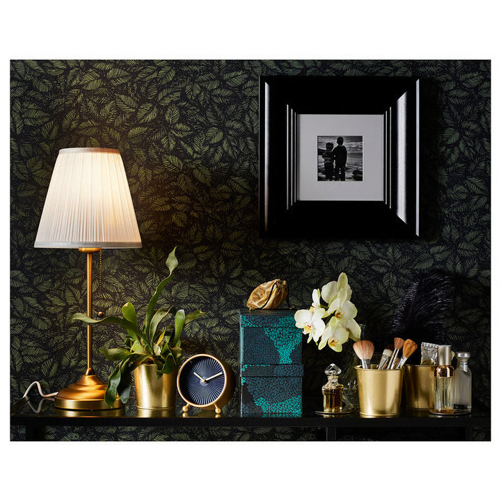 Ikea ÅRSTID Table lamp, brass/white