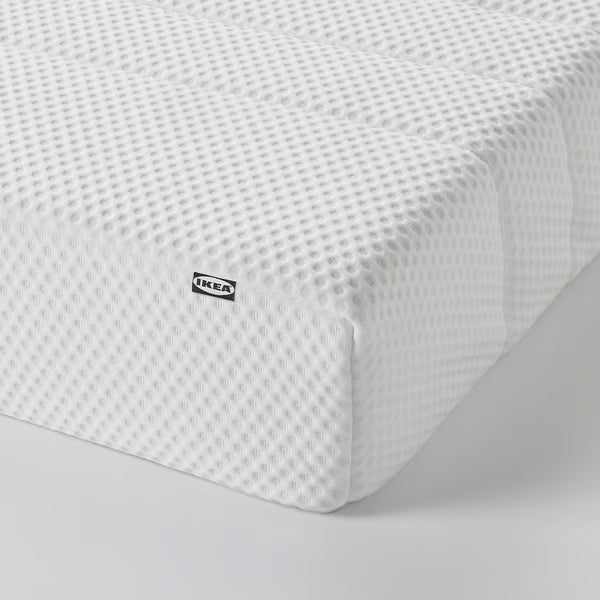 IKEA ÅSBYGDA Foam mattress, firm/white, Twin