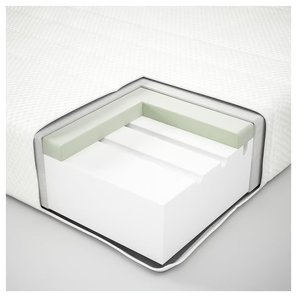 IKEA ÅSBYGDA Foam mattress, firm/white, Twin