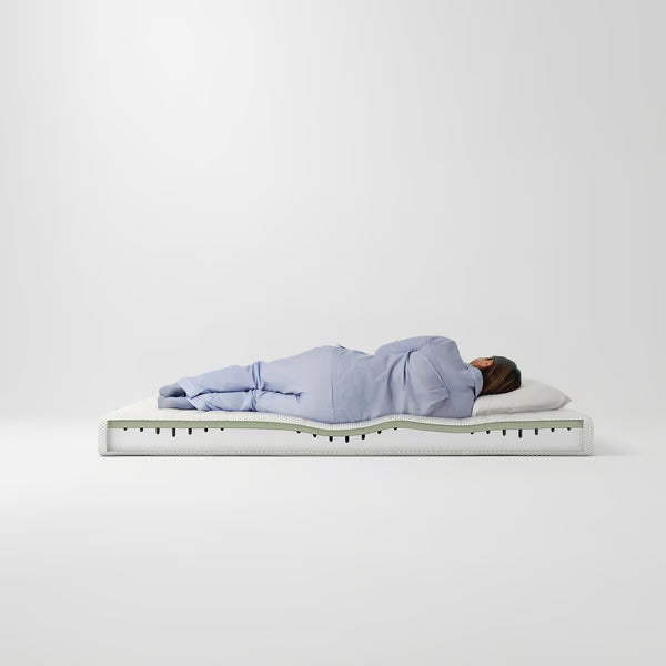 IKEA ÅSBYGDA Foam mattress, firm/white, Twin