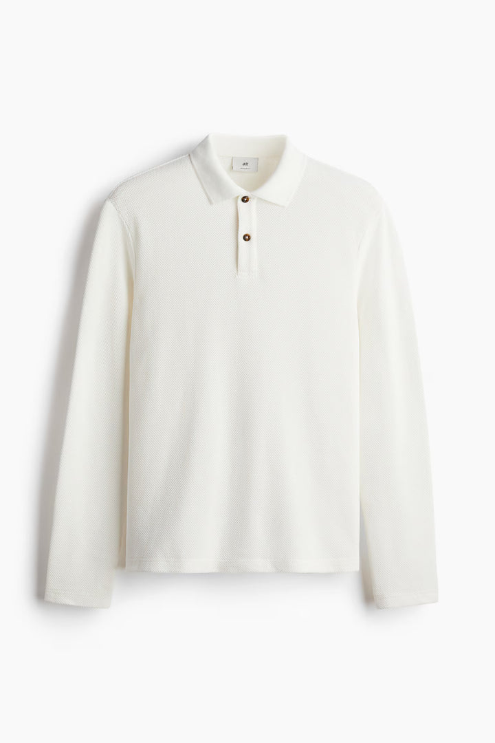 H&M Regular Fit Piqué Polo Shirt