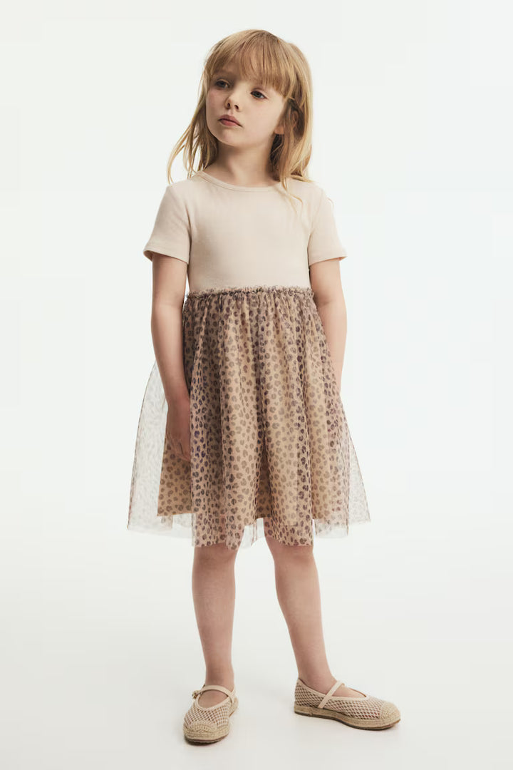 H&M Dress with Flared Skirt