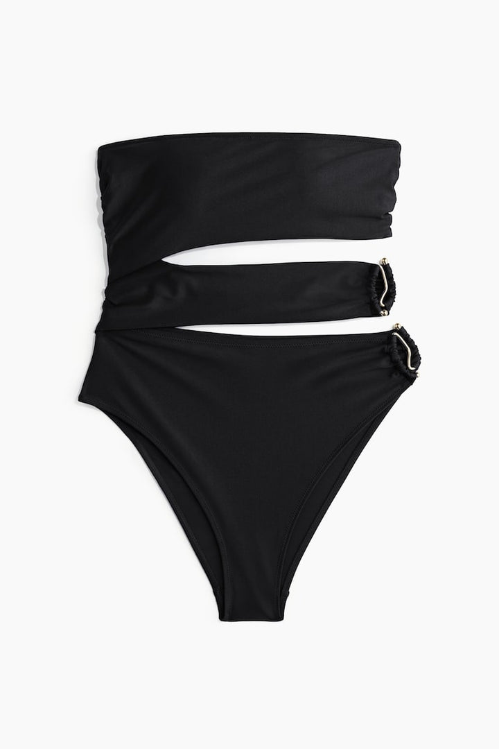 H&M Padded-Cup Bandeau Swimsuit