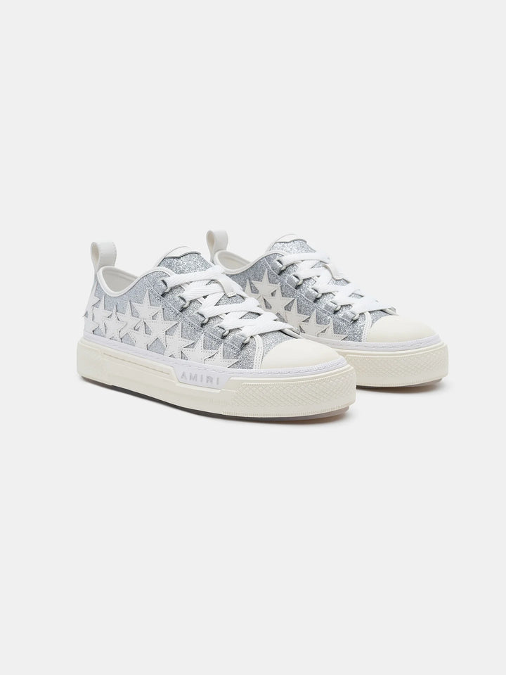 AMIRI WOMEN'S GLITTER STARS COURT LOW