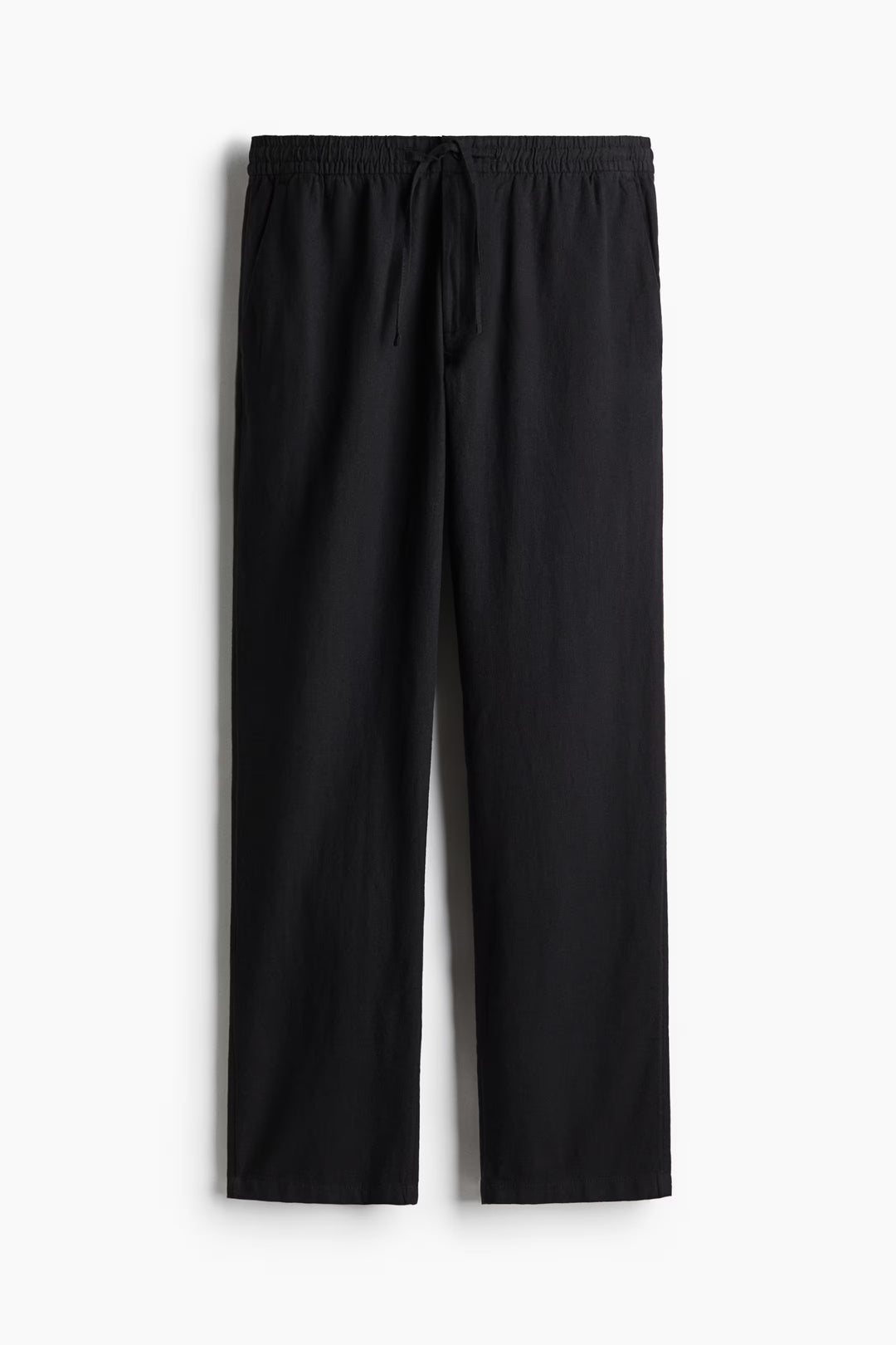 H&M Regular-Fit Linen-Blend Pants