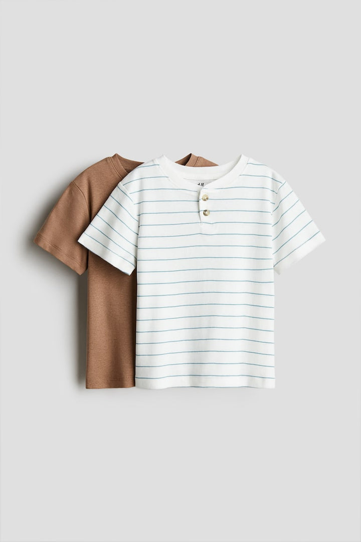 H&M 2-Pack Henley T-Shirts