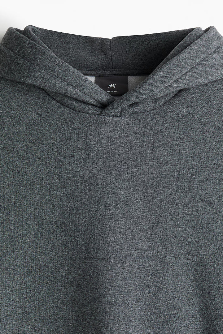 H&M Loose Fit Hoodie with Side Stripes