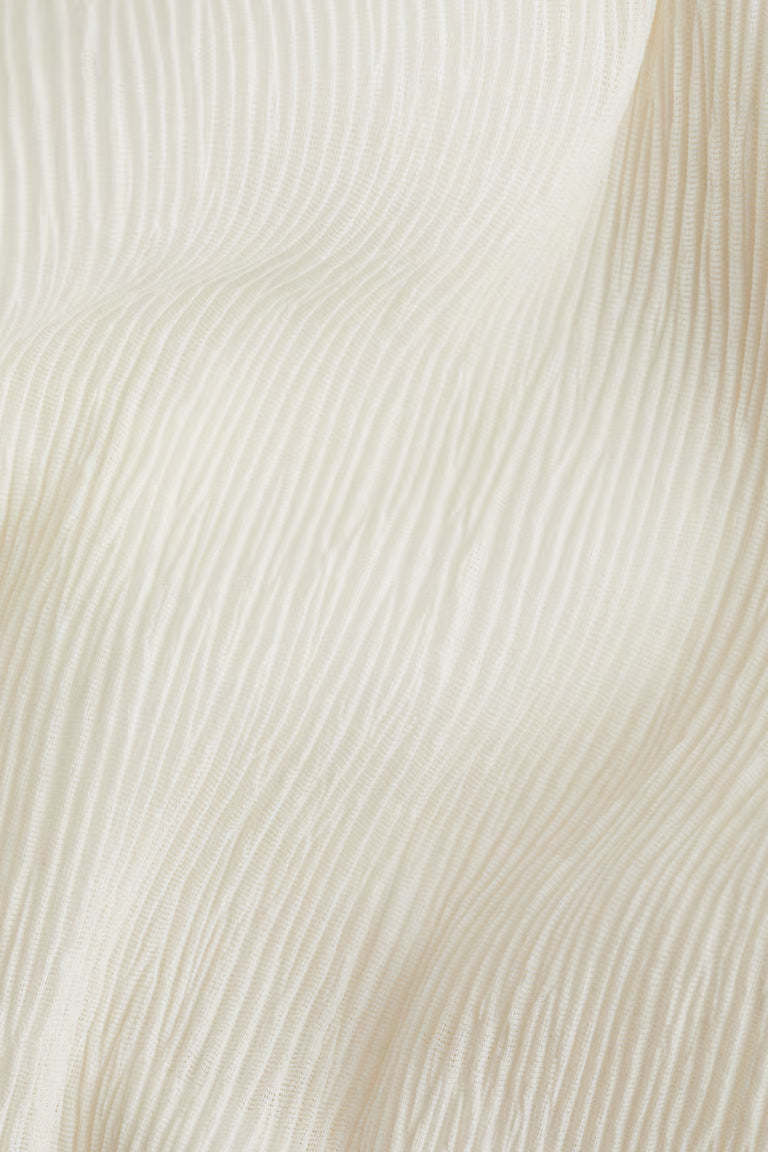 H&M Plissé Maxi Skirt